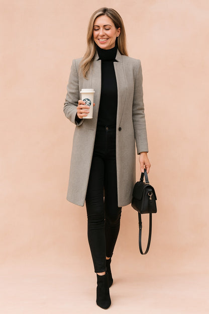 Vera | Tailored Minimalist Coat