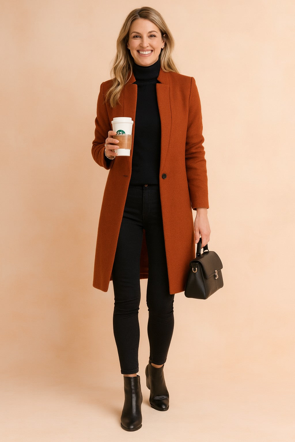Vera | Tailored Minimalist Coat